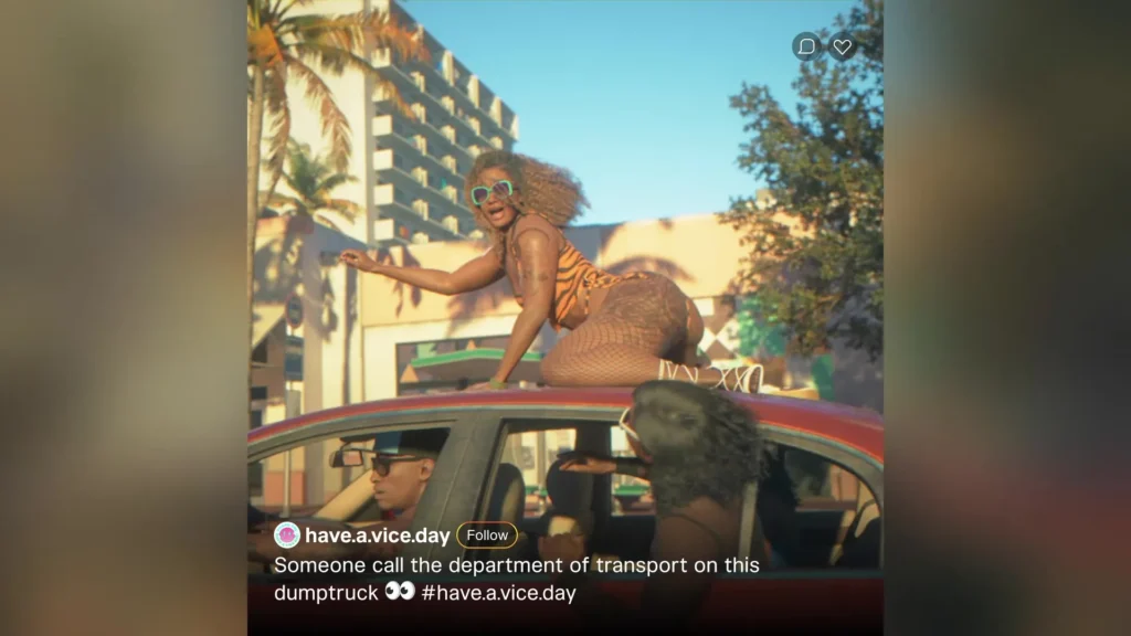 GTA 6 Trailer 1 Screenshots Explore stunning GTA 6 Trailer 1 screenshots showcasing Vice City, Lucia, Jason, and the incredible graphics of Grand Theft Auto VI’s first official trailer.